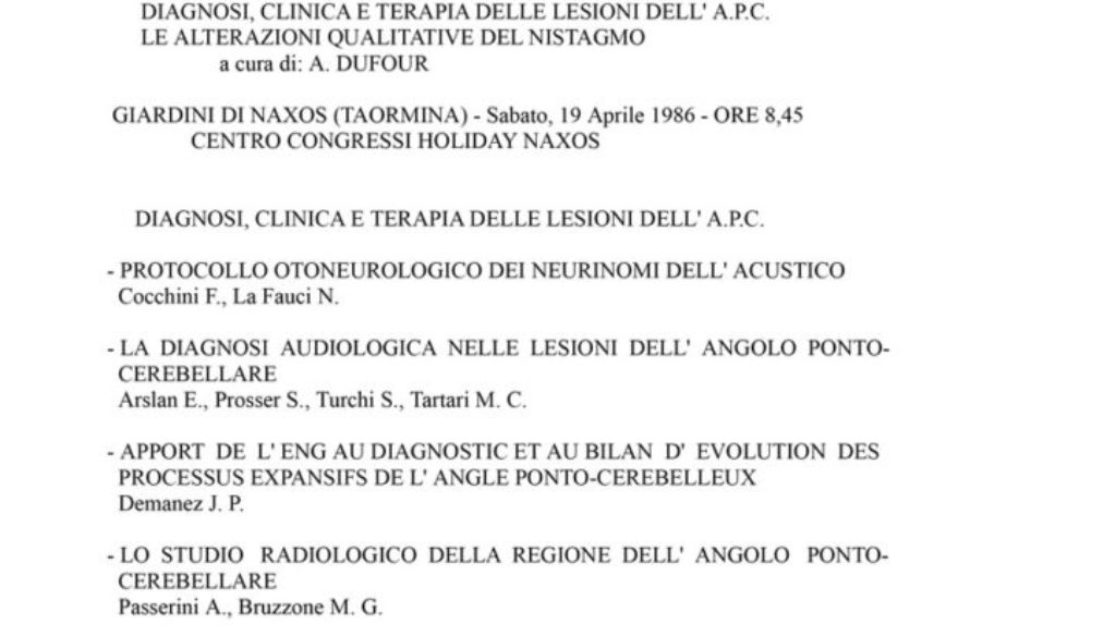 VI-Giornata-Italiana-Di-Nistagmografia-Clinica---1986-1